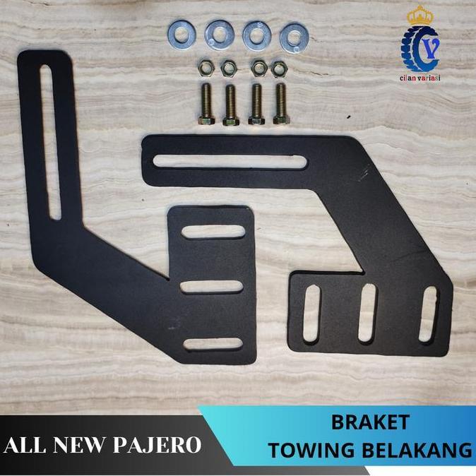Breket Towing Belakang Dudukan Towing Mobil All New Pajero