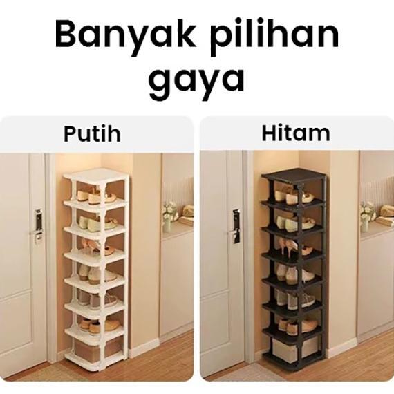 Termurah Rak Sepatu Tempat Sandal  Rak Sandal Plastik Rak Plastik Serbaguna Multifungsi