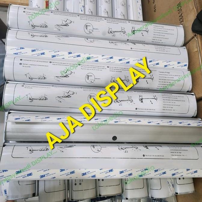 Ready  TIANG BANNER model ROLL UP BANNER ALUMINIUM 60x160