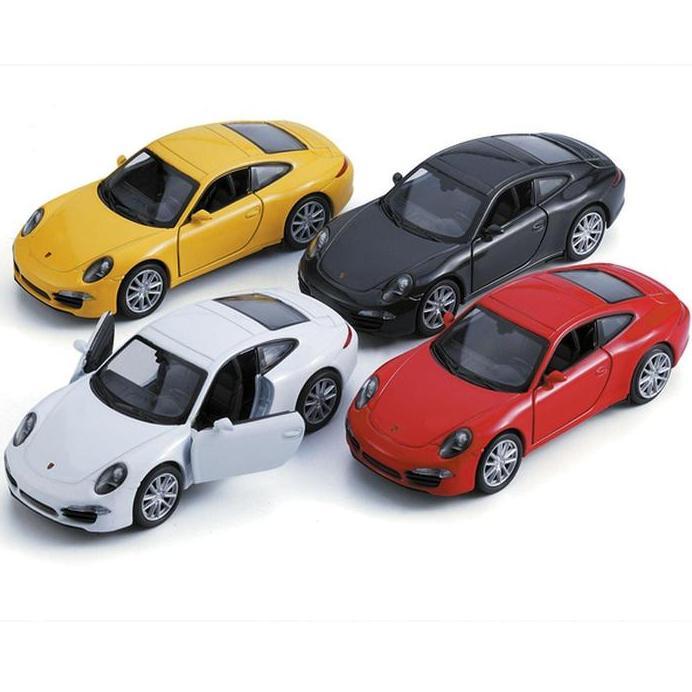 New  43661CW Welly Porsche 911 991 Carrera S Diecast Mobil Miniatur