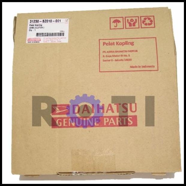 TERBARU PLAT KAMPAS KOPLING XENIA 1.0 ORIGINAL DAIHATSU D31250-BZ010-001 