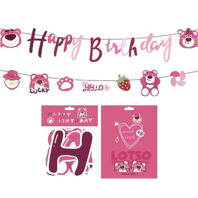 Ready  BANNER HAPPY BIRTHDAY LOTSO