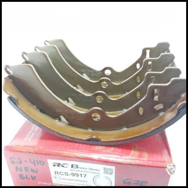 TERBARU KAMPAS REM BELAKANG BRAKE SHOE SUZUKI JIMNY KATANA SJ410 SJ-410 NEW MERK RC 