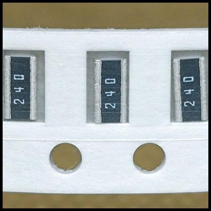 HOT DEAL 10PCS CHIP WIDE RESISTOR SMD 24R0 240 1% SIZE 1206 3216 (WIDE) 24OHM 24 OHM 