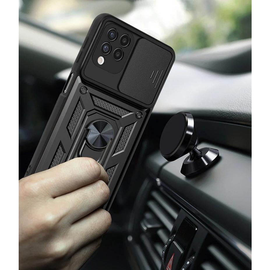 PROMO TERBARU Case Samsung A12 - M12 Case Softcase SLIDE ARMOR CAMERA PROTECTION Case Casing Hp Sams