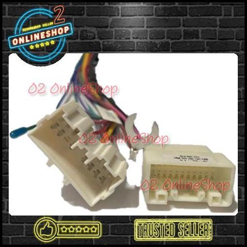 TERBARU SOCKET PNP MITSUBISHI ANDROID 9INCH TAPE MOBIL 9 INCH SOKET 9" 