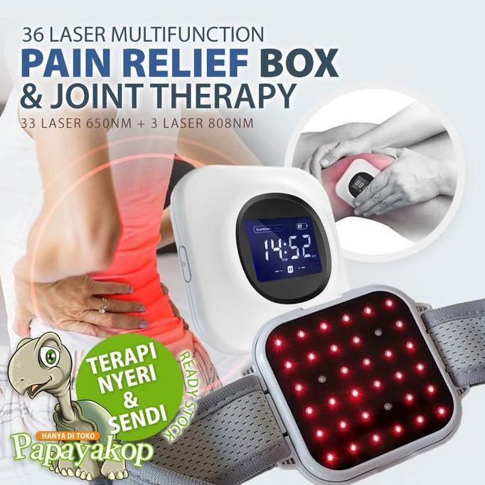 36 Laser Terapi Nyeri Sendi, Syaraf & Otot - Laser Pain Box Relief dr