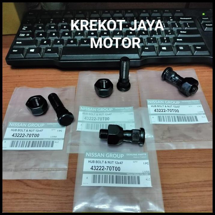 TERLARIS BAUT RODA + MUR NISSAN GRAND LIVINA,LIVINA X-TRAIL,DATSUN GO,NISSAN MARCH,JUKE ORIGINAL HIT