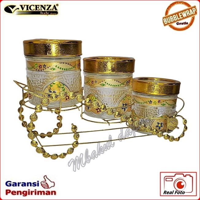 TOPLES KUE TOPLES KACA LEBARAN SET 5 TOPLES BISA PUTAR VICENZA GS 7 DAN GB 5 MEWAH