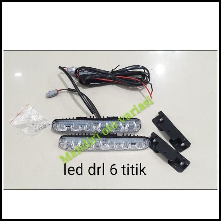 BEST DEAL LAMPU LED DRL MOBIL TOYOTA YARIS 