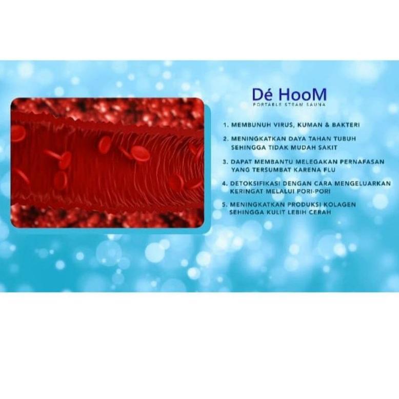 NEW De Hoom  NEW Portable Steam Sauna - DR Hoom Portabel Steam Sauna