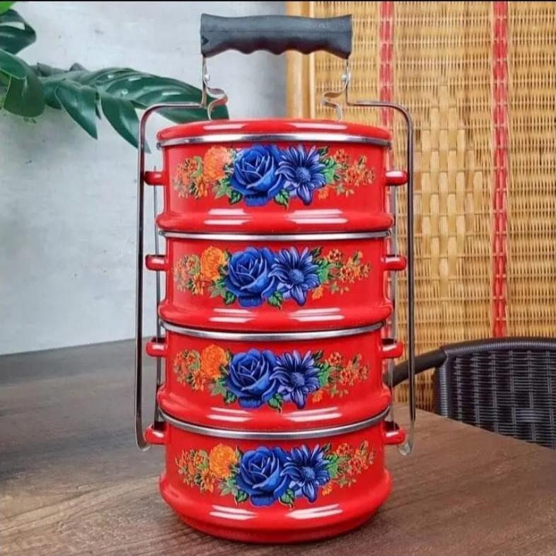 Terbaru Rantang Maspion Panda Rantang Enamel Rantang Susun 4