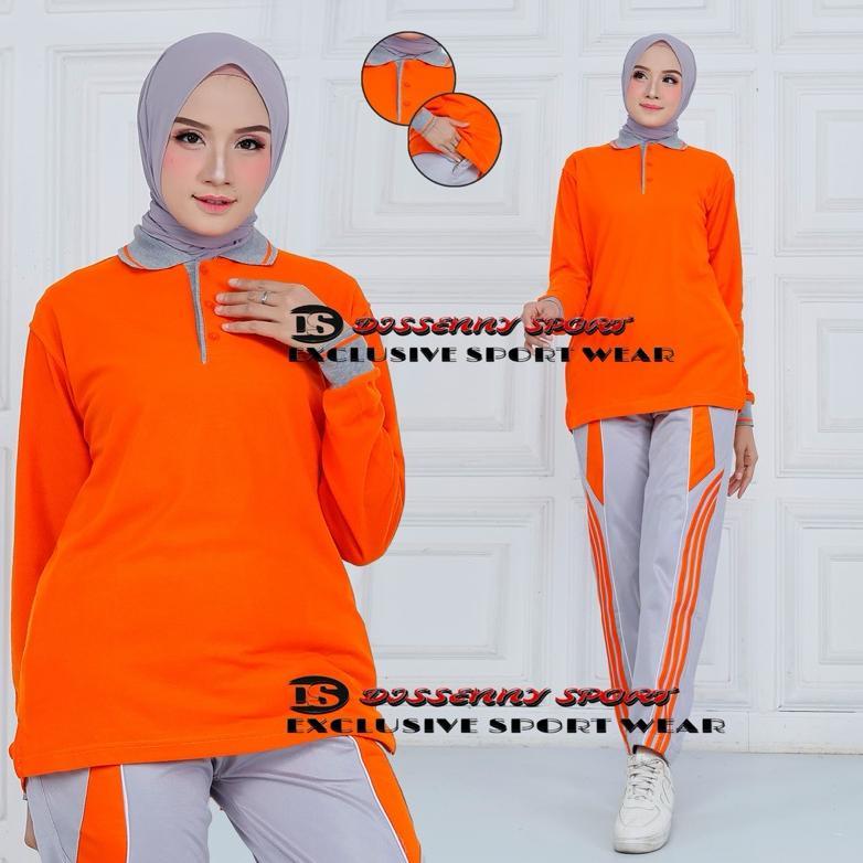 premium setelan kaos kerah pria wanita training olahraga//seragam setelan baju olahraga wanita pria