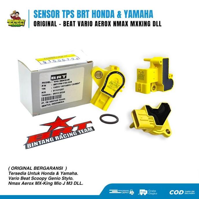 NEW SENSOR TPS BRT HONDA VARIO 125 VARIO 150 BEAT POP BEAT ESP BEAT FI BEAT STREET GENIO BEAT DELUXE