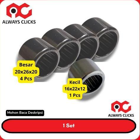 NEW Bearing Bambu Unitrack KLX Set - Laher Bambu Unitrack KLX - Needle Bearing Unitrack KLX untuk Mo