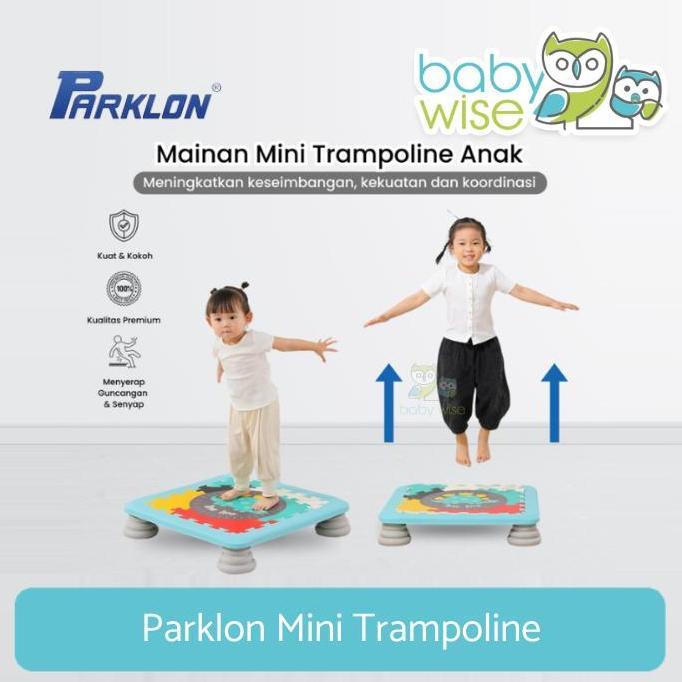 NEW Parklon Mini Trampoline - Mainan Anak/Trampoline Anak/Mainan Lompat/Mainan Anak Indoor Outdoor