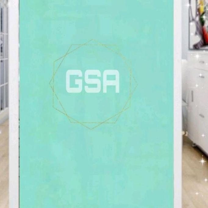 NEW Stiker Kaca Sandblast Warna Hijau