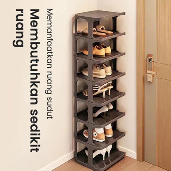 Promo  Rak Sepatu Tempat Sandal  Rak Sandal Plastik Rak Plastik Serbaguna Multifungsi