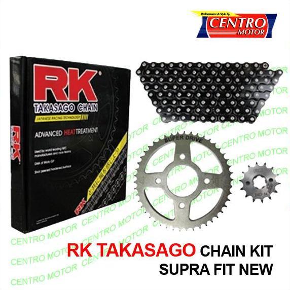 GEAR SET SUPRA FIT NEW RK TAKASAGO.DAPAT DI APLIKASI JUGA DI KHARISMA