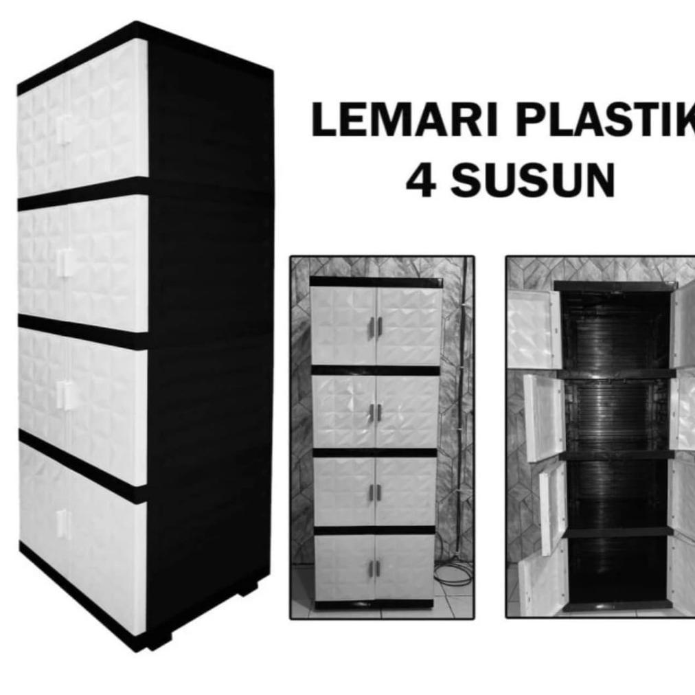 Terlaris Lemari Plastik / Laci Lemari Plastik Tabitha Diamon Non Kunci