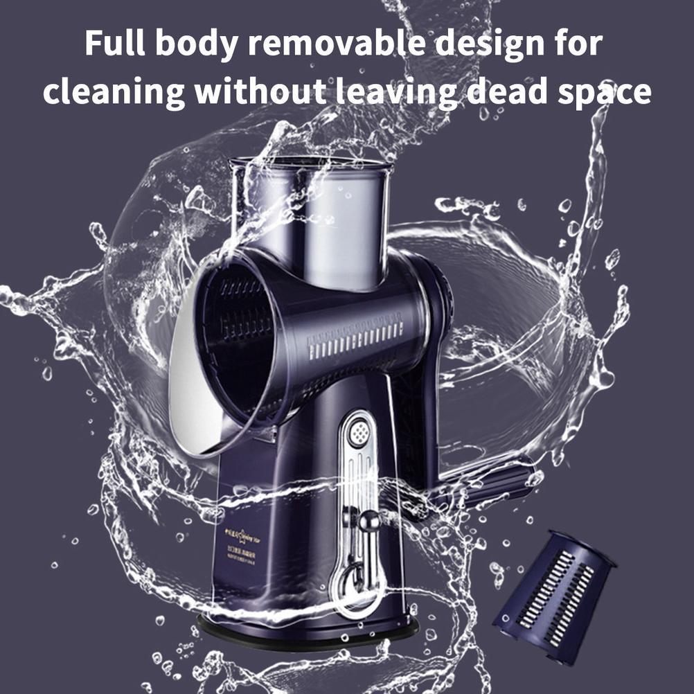 BESTPROMO PARUTAN BUAH DAN SAYUR MULTI-FUNGSI,PENGIRIS PEMOTONG PUTAR BUAH SAYUR BAWANG,ALAT PEMOTON