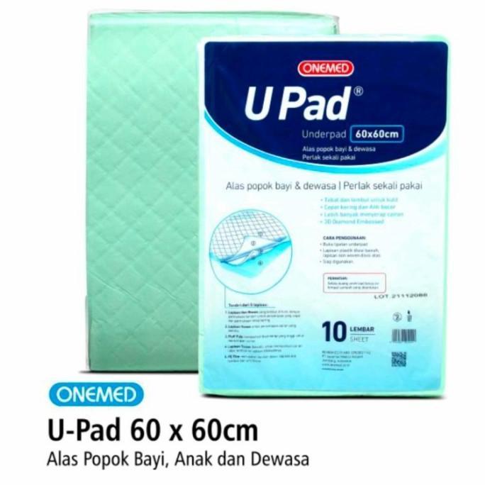 Upad Underpad Onemed Upad 60X60 TRAINING PAD ALAS PIPIS training pad murah