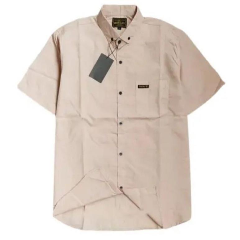 official baju kemeja pria lengan pendek premium atasan casual jumbo hem cowok keren original distro