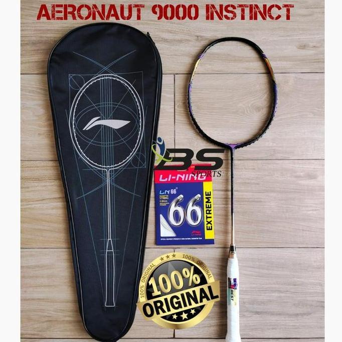 RAKET BADMINTON LINING AERONAUT 9000 I 9000I INSTINCT ORIGINAL