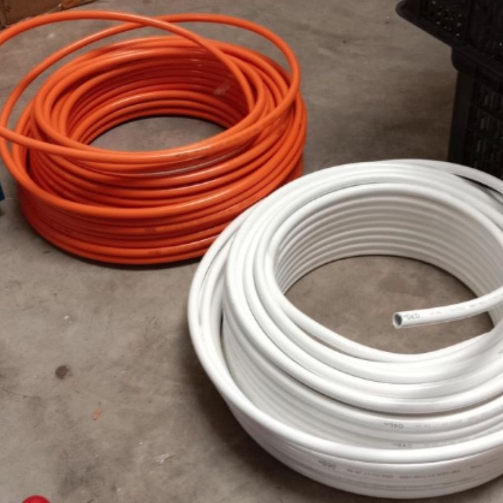 BESTPROMO FLUSSO Selang Air Panas 1/2 inch | 1 Roll 100 Meter Selang Water Heater | Selang Pipa Air 