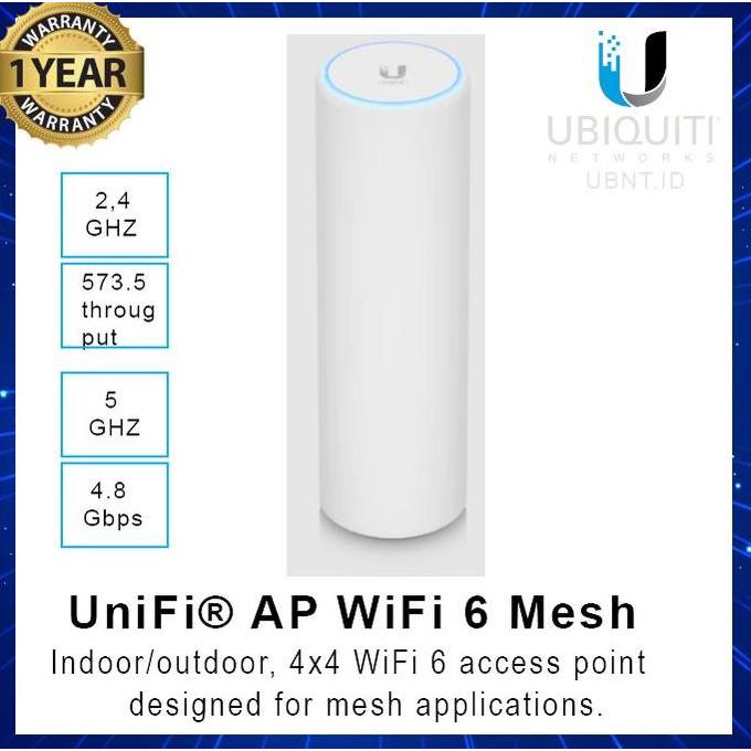 TERLARIS UBIQUITI U6 MESH AP ACCESS POINT WIFI 6 MESH