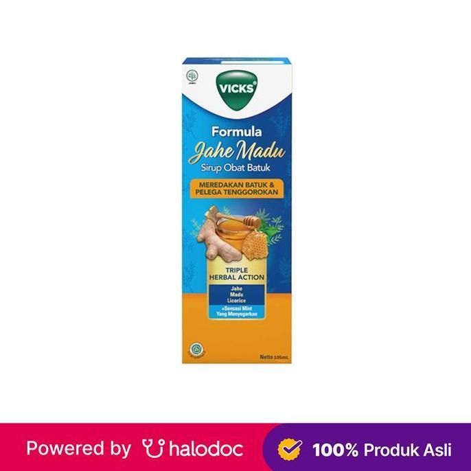 Vicks Formula Jahe Madu 105 Ml