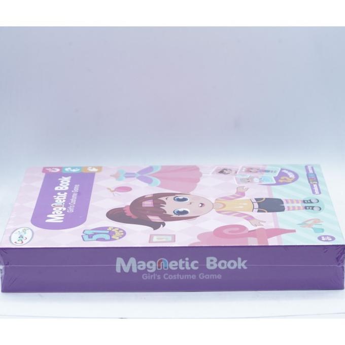 KORI Girls Costume Game - STEAM Learning Series Magnetic Collage Book Buku Magnet Aktivitas Anak Mai