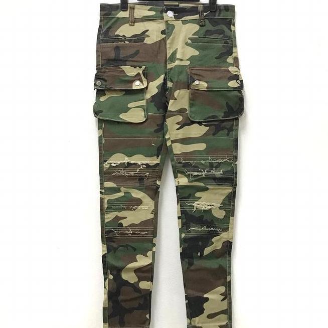 Hyper Denim Woodland Hyper Denim Woodland Camo Cargo Pant 100