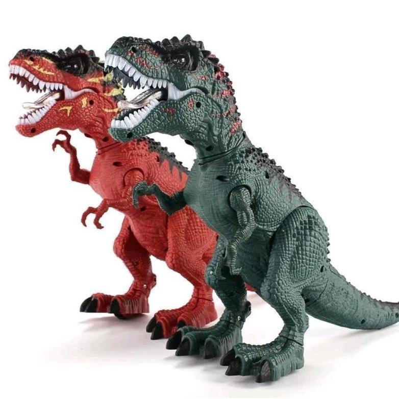 Saless Cod Mainan Dinosaurus Trex / Mainan Robot Dinosaurus Trex Baterai  / Mainan Anak Dinosaurus T