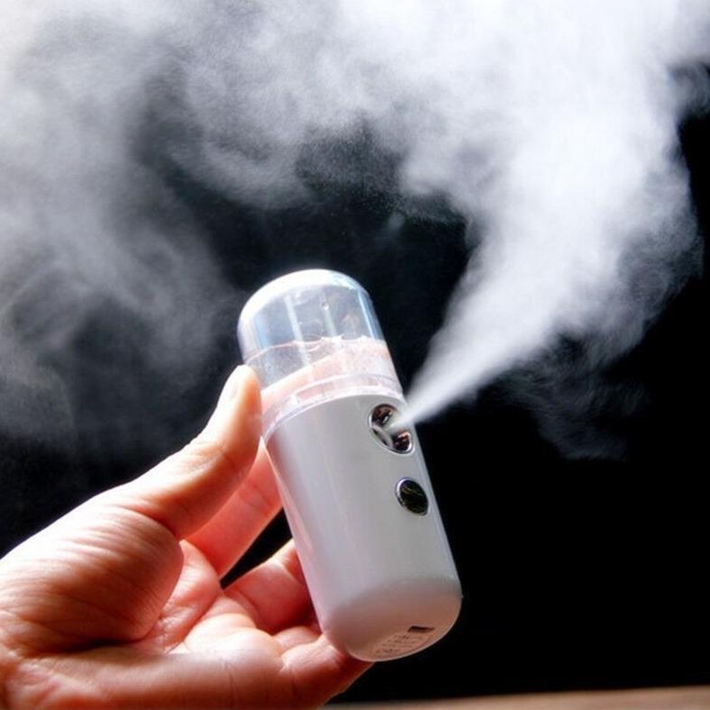 CUCI GUDANG Nano Spray Portable Mini Mist Sprayer Hydrating USB Rechargeable Pelembab Perawatan Waja