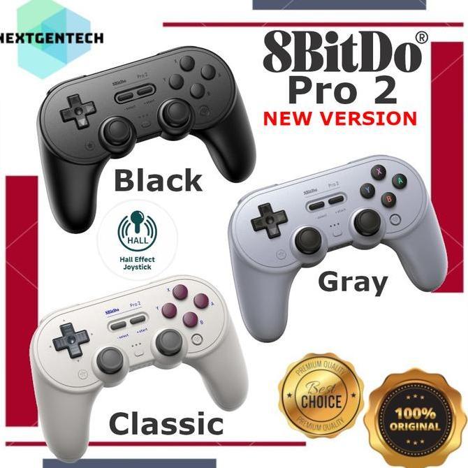 8bitdo Pro 2 Wireless Gamepad Bluetooth Controller Switch PC Android