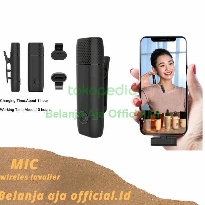 NEW MICROPHONE WIRELESS LAVALIER MIC CLIP ON VLOGGER YOUTUBER ORI