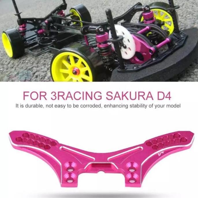 sakura d4 front shock tower 3racing aluminium metal alloy