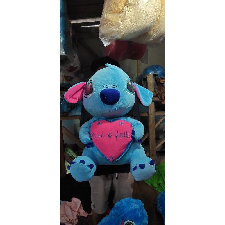 Gratong Boneka Stitch Pink Jumbo Premium Terlaris | Stitch Premium | Stitch Lucu Ukuran Jumbo | Bone