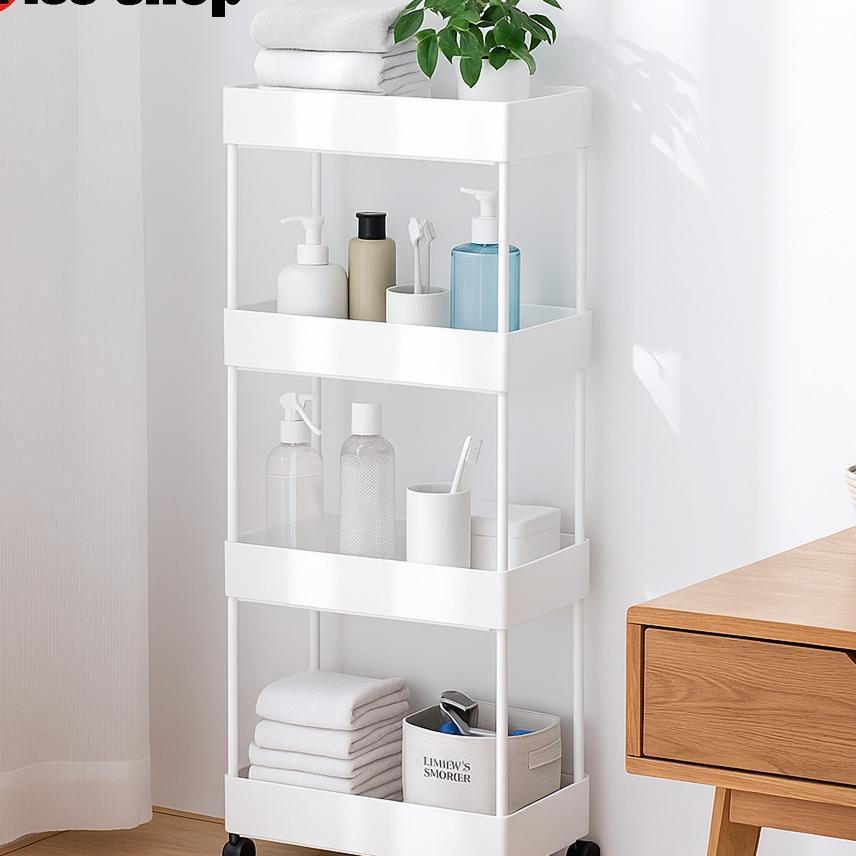 (Ms) Rak Kosmetik 4 Susun Storage Box Skin Care Make Up