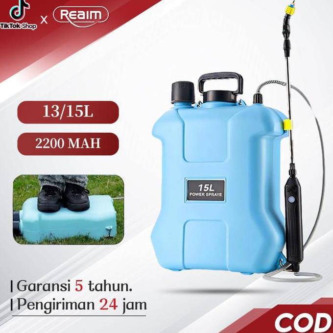 REAIM Air Orbital Sander 5 Inch 12000RPM Sander Orbital Pneumatik Mesin Amplas Orbital Random Orbita