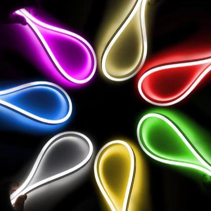 TERBARU PAKET LAMPU LED NEON FLEX 220V WATERPROOF LENGKAP TINGGAL COLOK SIAP PAKAI / LAMPU KAMAR LAM