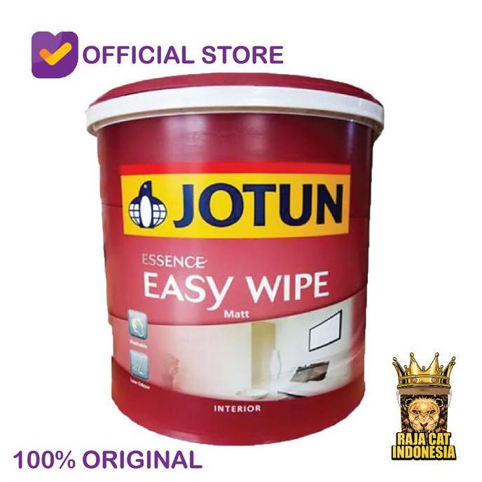 Cat Tembok Jotun Essence Easy Wipe EasyWipe Warna Putih Chi 5 Kg 3.5 L