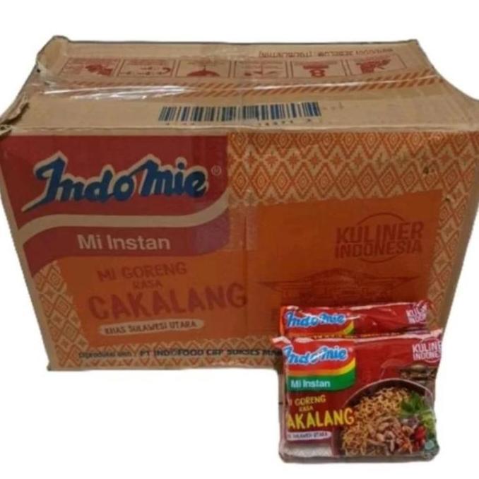 NEW INDOMIE MIE GORENG RASA CAKALANG DUS MIE INSTAN ORI