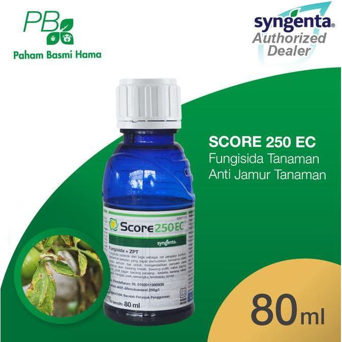 NEW SCORE 250EC - FUNGISIDA TANAMAN - ANTI JAMUR TANAMAN + ZPT - 80 ML ORI