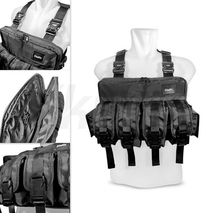 chest rig bag skuffs jaeger chest bag tas dada tas tactical tas army