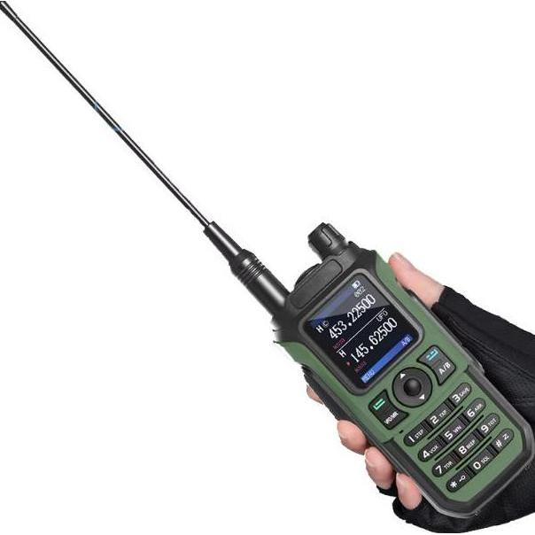 Promo Ht Walkie Talkie Baofeng Bf-21L Dual Band Uh Vhf Two Way Radio Battery 1800Mah