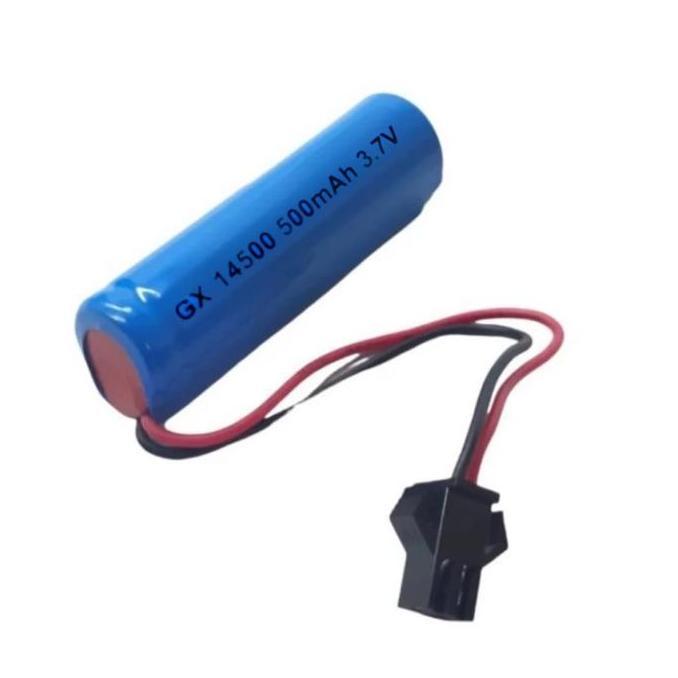 Sale Baterai Soket Hitam Aa 3,7V 500Mah Batre Charge Rc Remote Battery