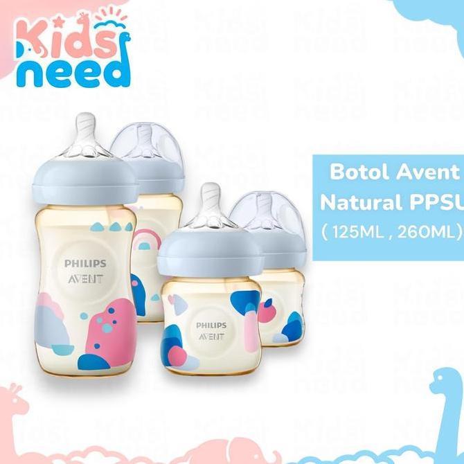 Botol Avent Ppsu Philips Avent Natural Ppsu Bottle 125Ml 260Ml Bayi Accesses