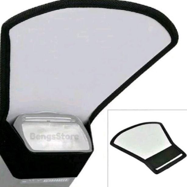 Sale Flash Reflector Diffuser Softbox 2In1 Reflektor Diffuser Silver White